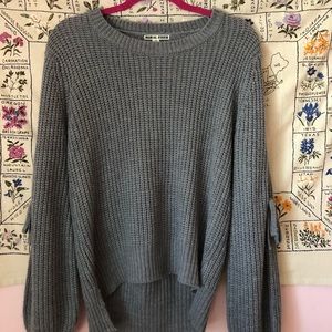 Gray Moral Fiber Cozy Sweater